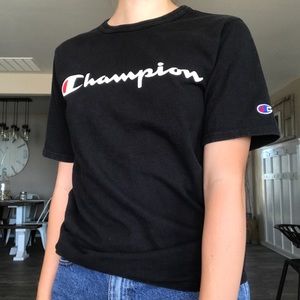 Champion Classic Script T-shirt